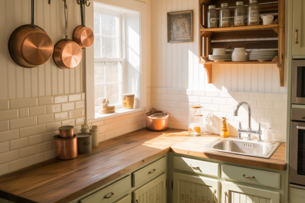 Tiny Cottage Kitchen