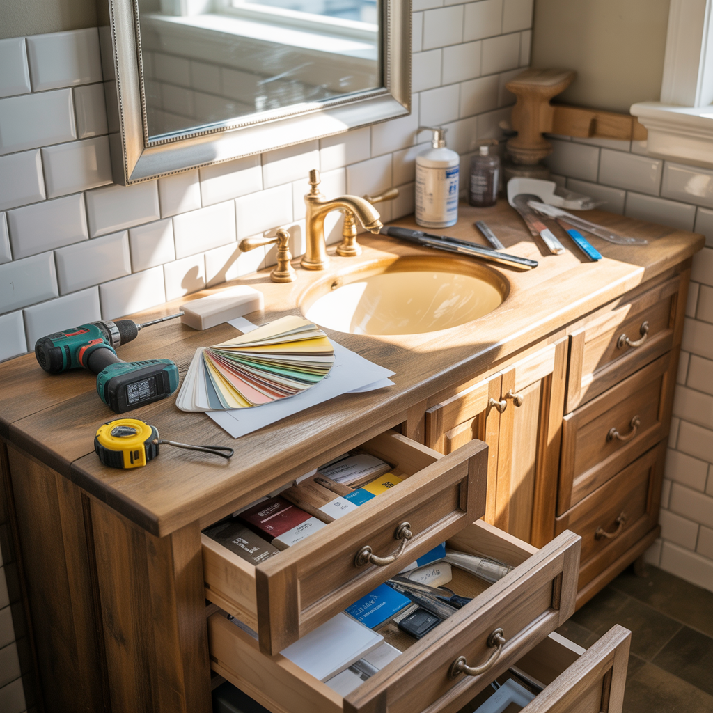 Vanity: Transform Your Bathroom with Budget-Friendly DIY Ideas