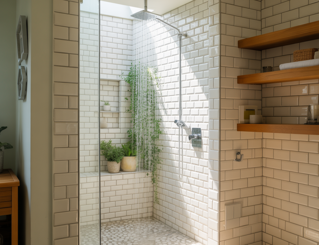 Walk In Shower Small Bathroom
