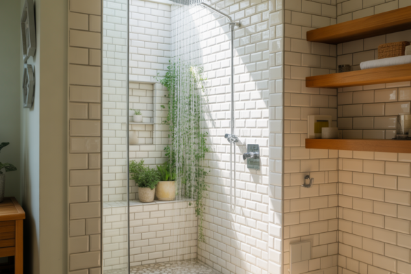 Walk In Shower Small Bathroom