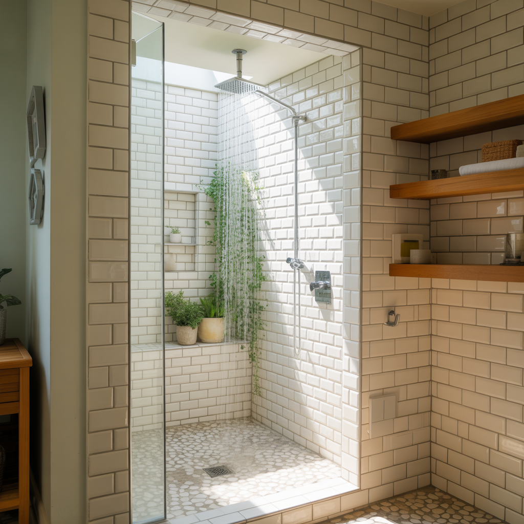 Walk In Shower Small Bathroom