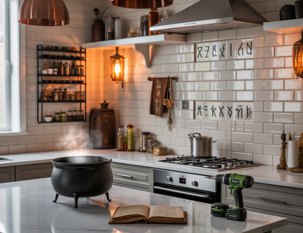 Witchy Kitchen: DIY Ideas to Create a Moody, Magical Cooking Space