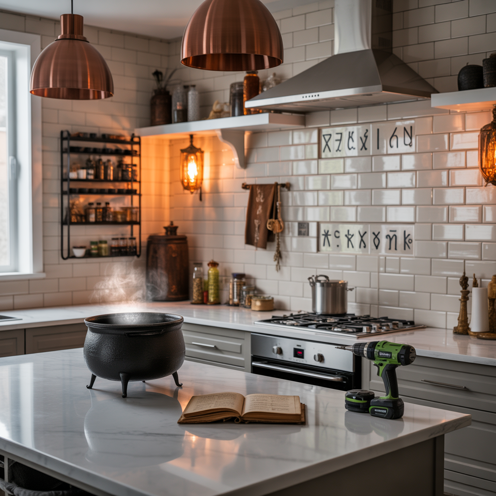 Witchy Kitchen: DIY Ideas to Create a Moody, Magical Cooking Space