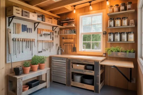 10×12 Shed Inside Ideas: Smart Layouts, Storage & DIY Makeover Tips