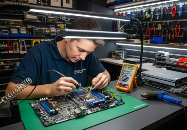Not All Tech Repair Is Equal: The Value of Advanced Micro-Soldering and Data Recovery