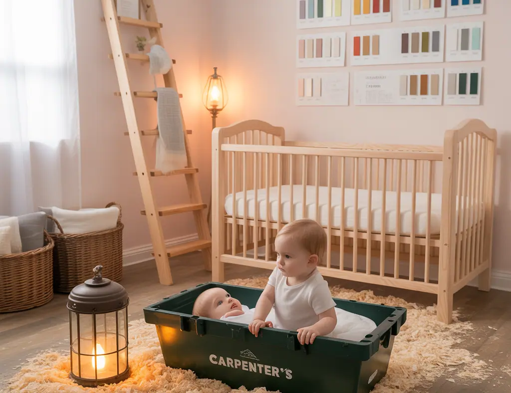 At Home Baby Photoshoot Inspiration: DIY Backdrops, Lighting & Props