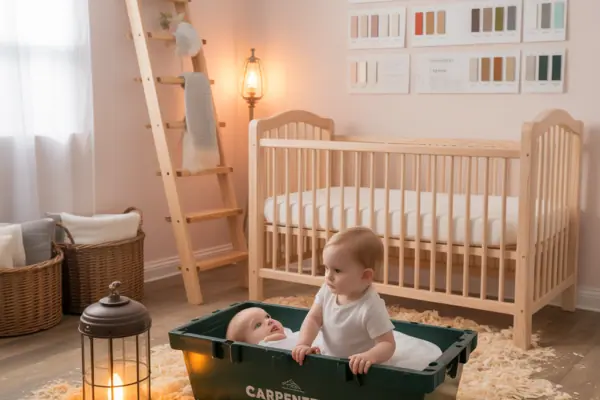 At Home Baby Photoshoot Inspiration: DIY Backdrops, Lighting & Props