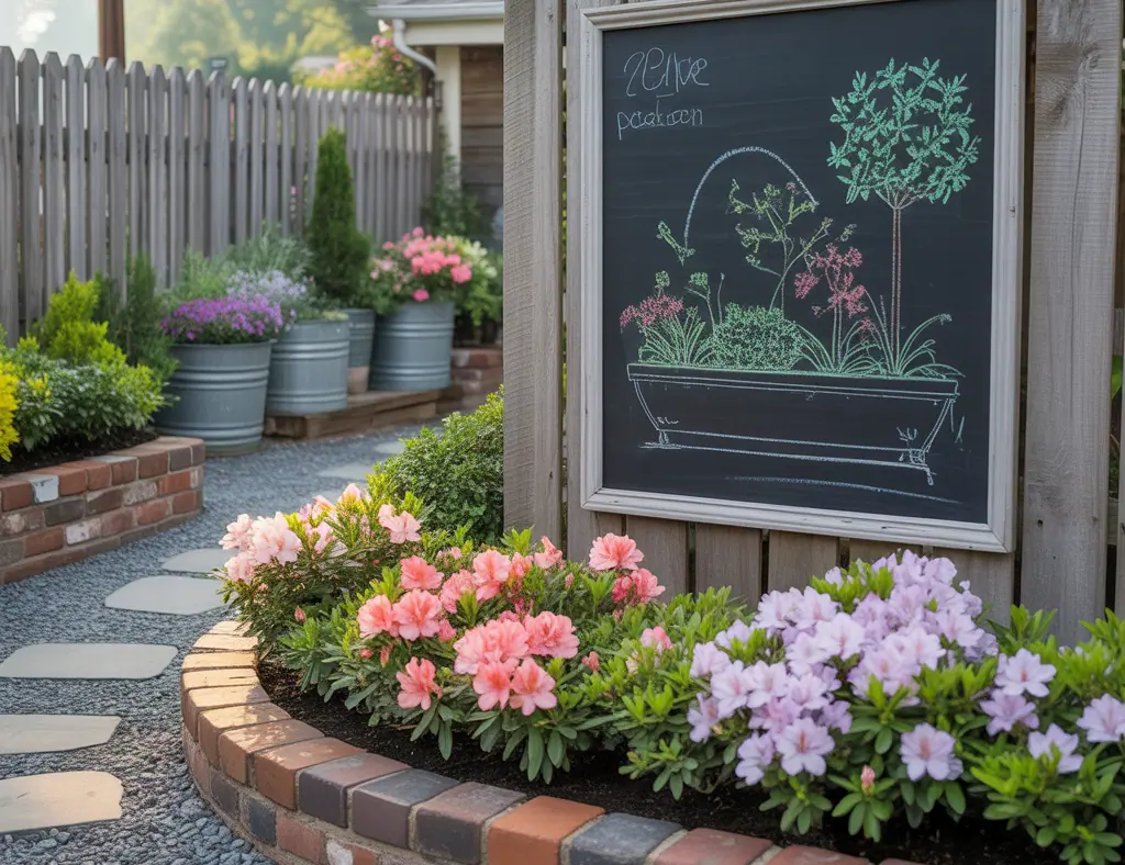 Azalea Flower Bed Ideas