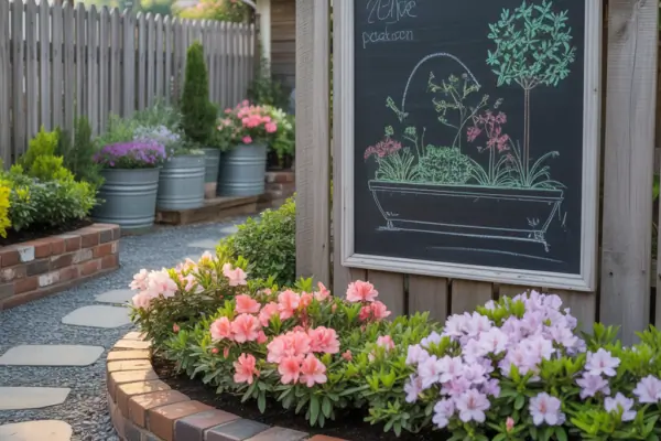 Azalea Flower Bed Ideas