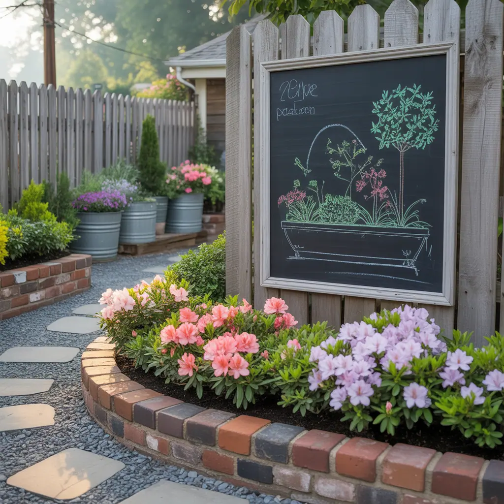 Azalea Flower Bed Ideas