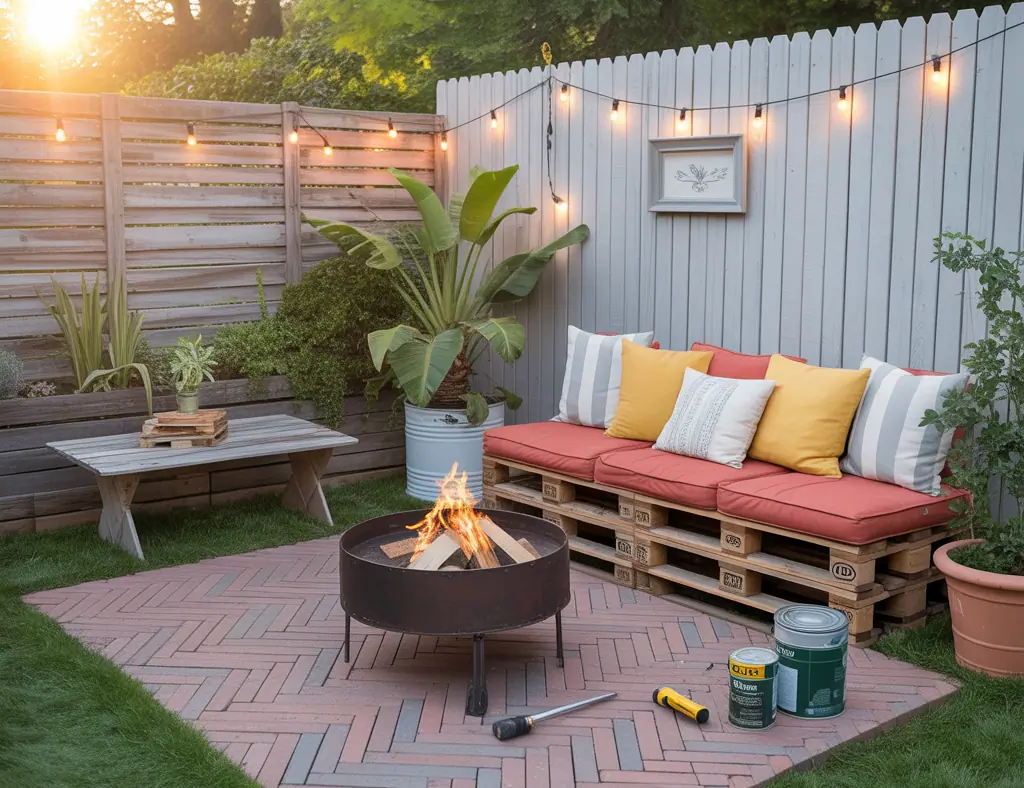 Backyard Makeover On A Budget
