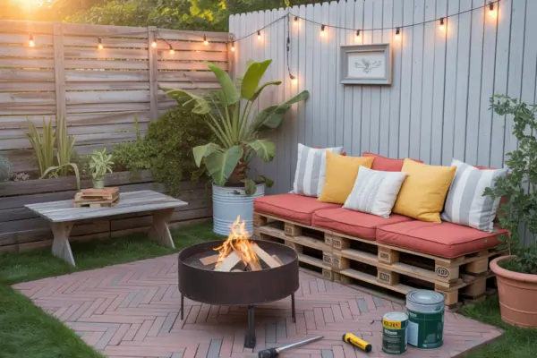 Backyard Makeover On A Budget