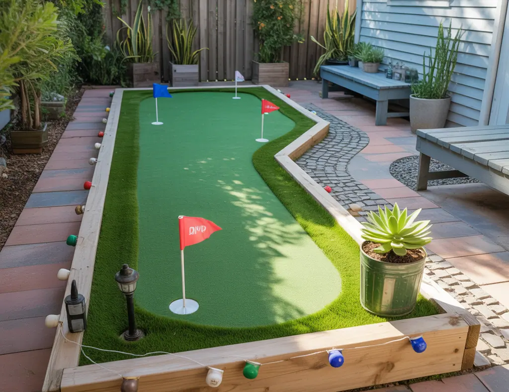 Backyard Putting Green Small Ideas