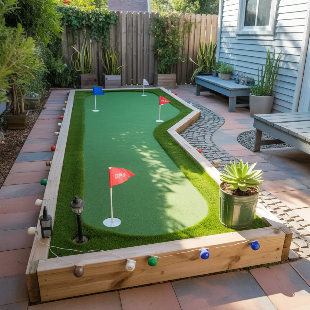 Backyard Putting Green Small Ideas