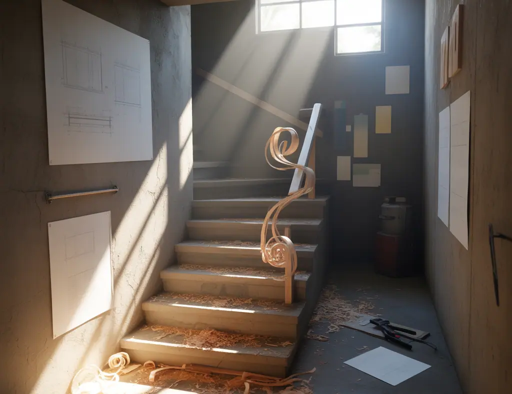 Basement Stairwell Thoughts