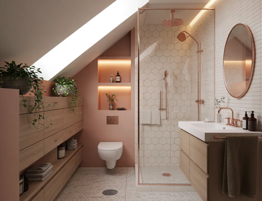 Bathroom Ideas Under Stairs: Creative Small-Space Powder Room & Bathroom Conversions
