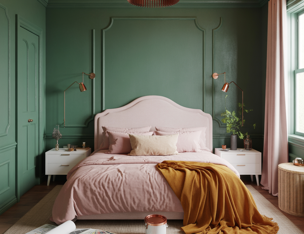 Bedroom Color Drench: How to Transform Your Sleep Space with One Bold Paint Makeover