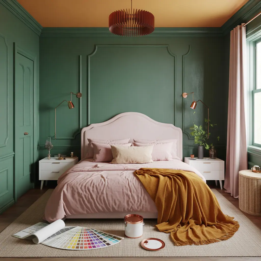 Bedroom Color Drench: How to Transform Your Sleep Space with One Bold Paint Makeover