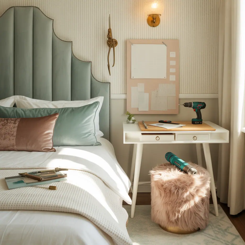 Bedroom Upholstered Concepts: Transform Your Sleep Space with DIY Upholstery Ideas