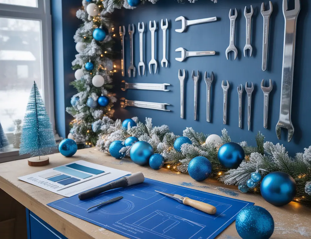Blue Christmas Ideas Theme: Fresh Holiday Decorating Tips and DIY Projects