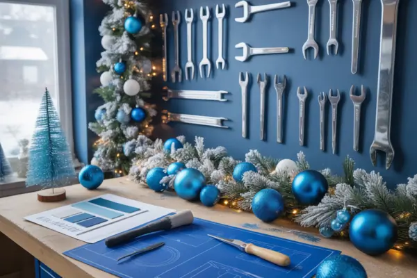 Blue Christmas Ideas Theme: Fresh Holiday Decorating Tips and DIY Projects