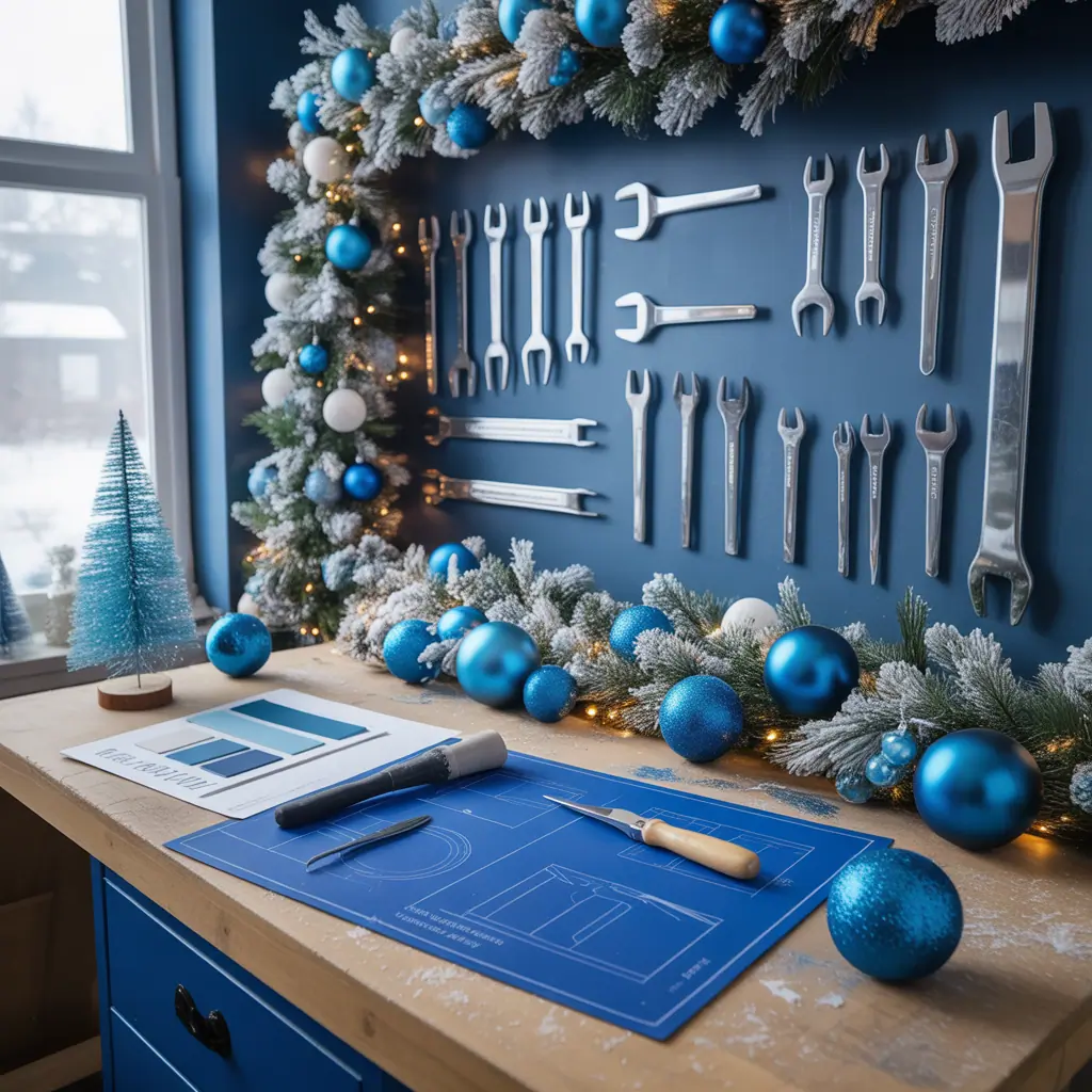 Blue Christmas Ideas Theme: Fresh Holiday Decorating Tips and DIY Projects