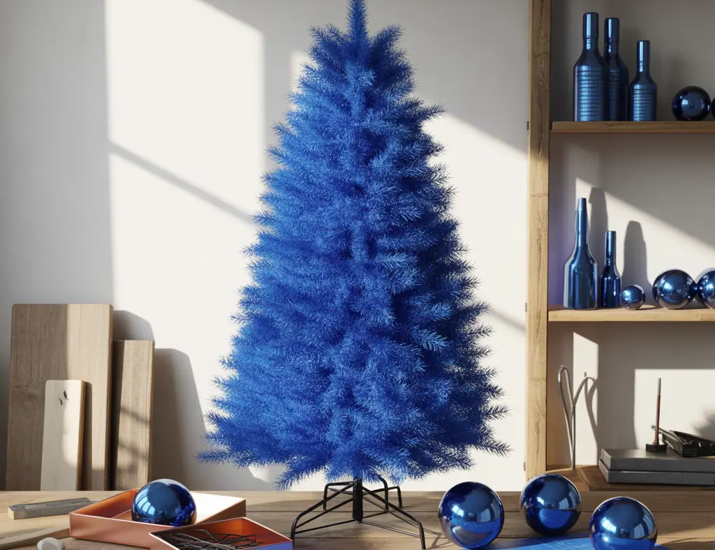 Blue Christmas Tree Ideas