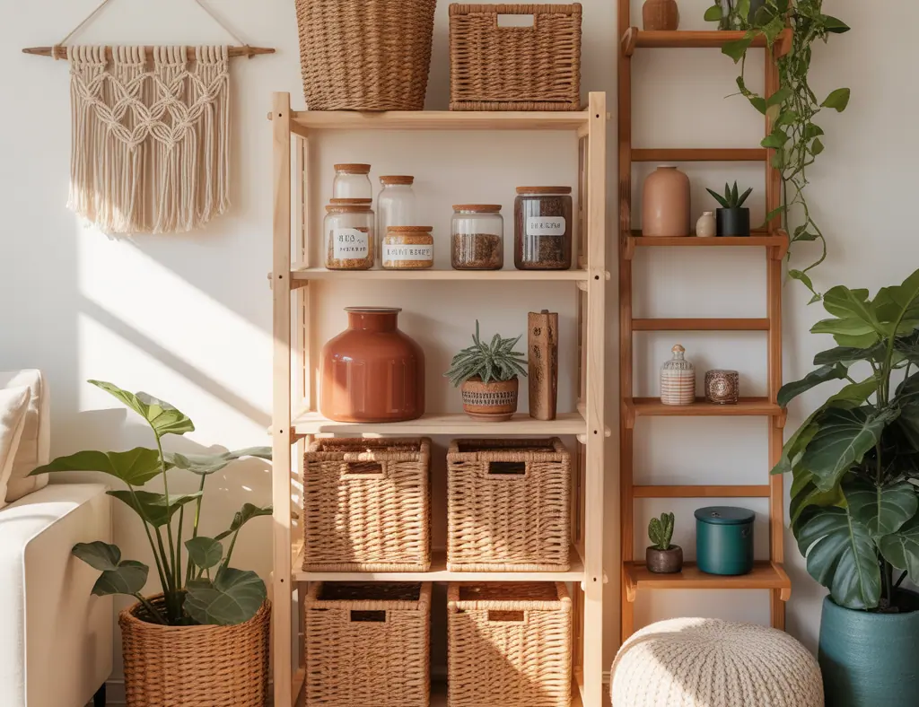 Boho Storage Hacks: Stylish, Practical Ideas for a Clutter-Free Home