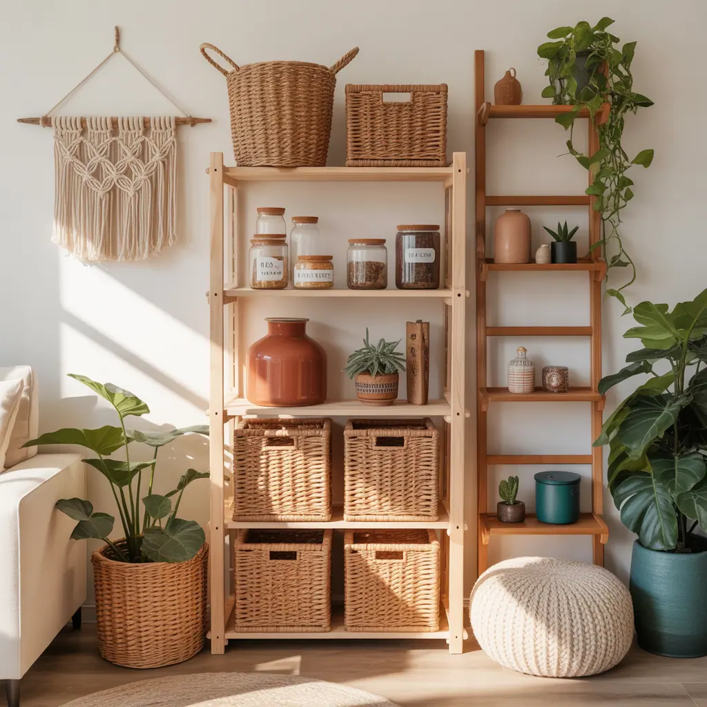 Boho Storage Hacks: Stylish, Practical Ideas for a Clutter-Free Home