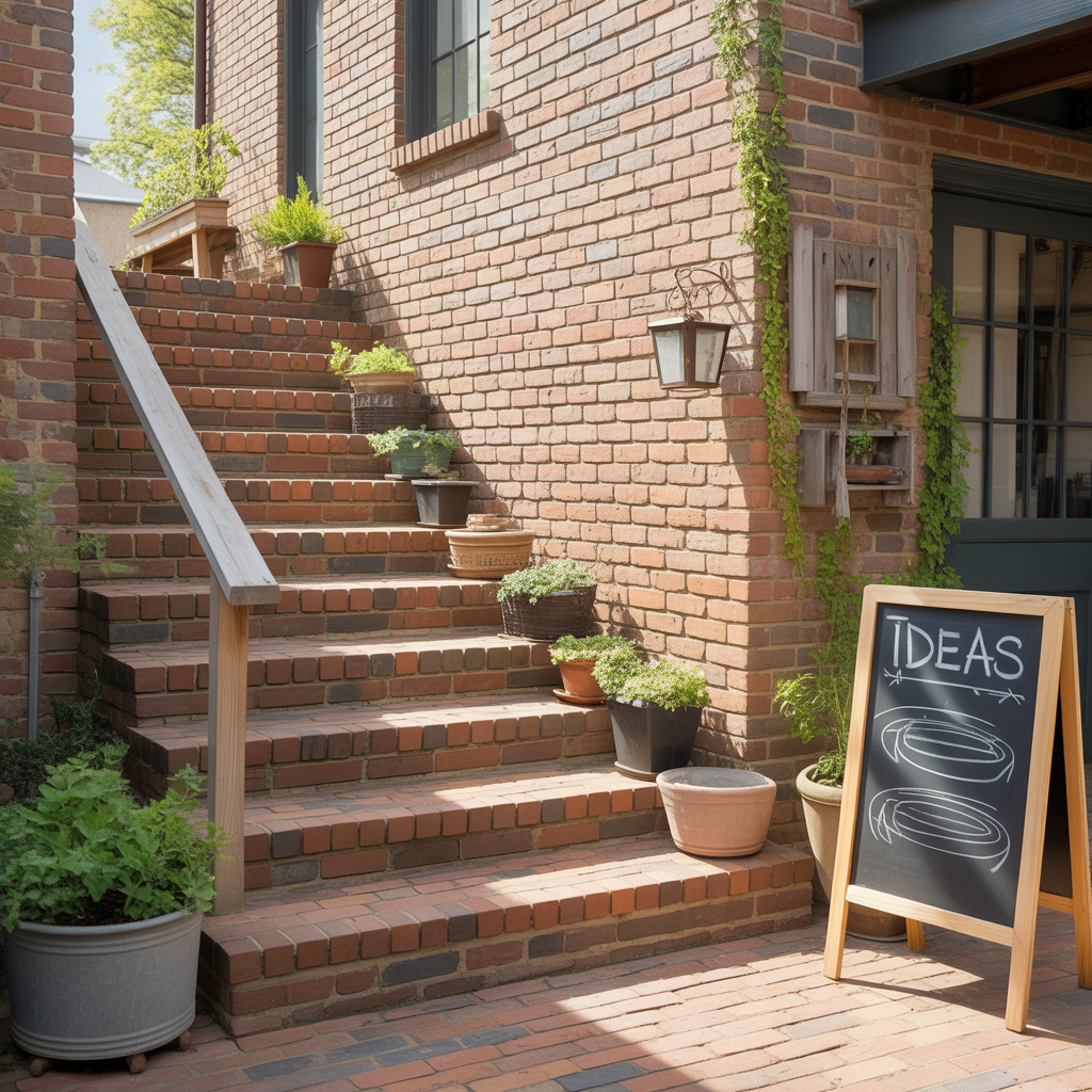 Brick Steps Ideas: 15 Stylish and Practical Ways to Upgrade Your Entryway