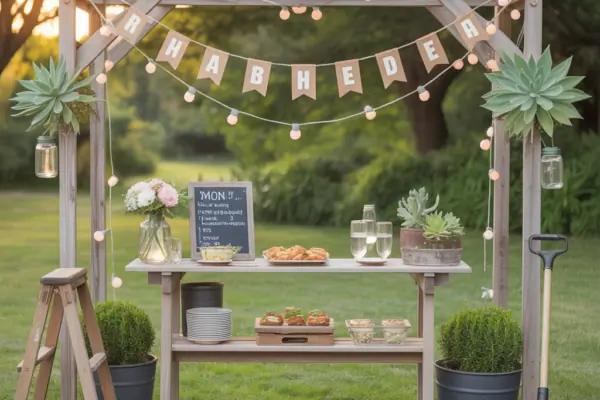 Bridal Shower Ideas Outdoor: DIY Backyard & Garden Party Inspiration
