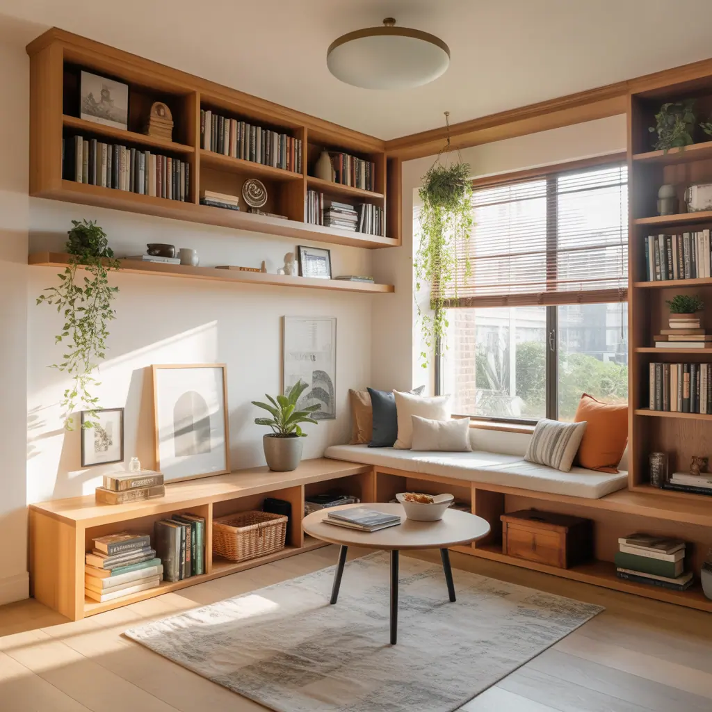 Built in Shelves Living Ideas: Stylish, Practical DIY Solutions