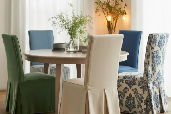 Chair Covers Ideas: 12 Stylish Ways to Refresh Your Dining Room
