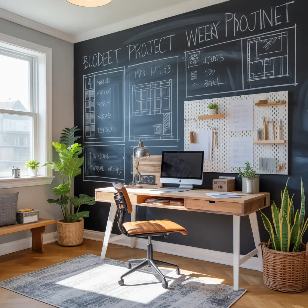Chalkboard Ideas for Offices: Creative DIY Office Chalkboard Wall Projects