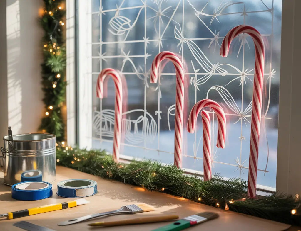 Christmas Window Painting Inspiration