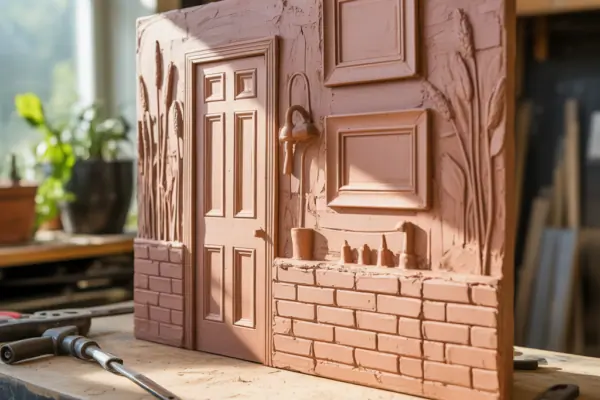 Clay Relief Sculpture Creative Ideas