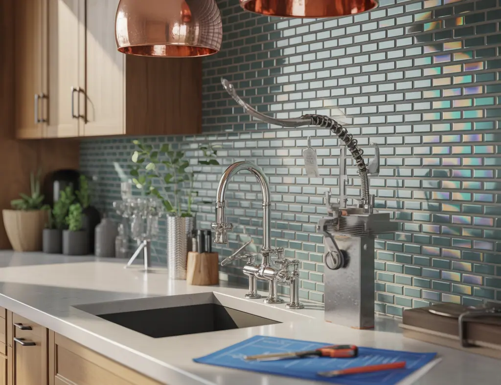 Countertop Backsplash Concept