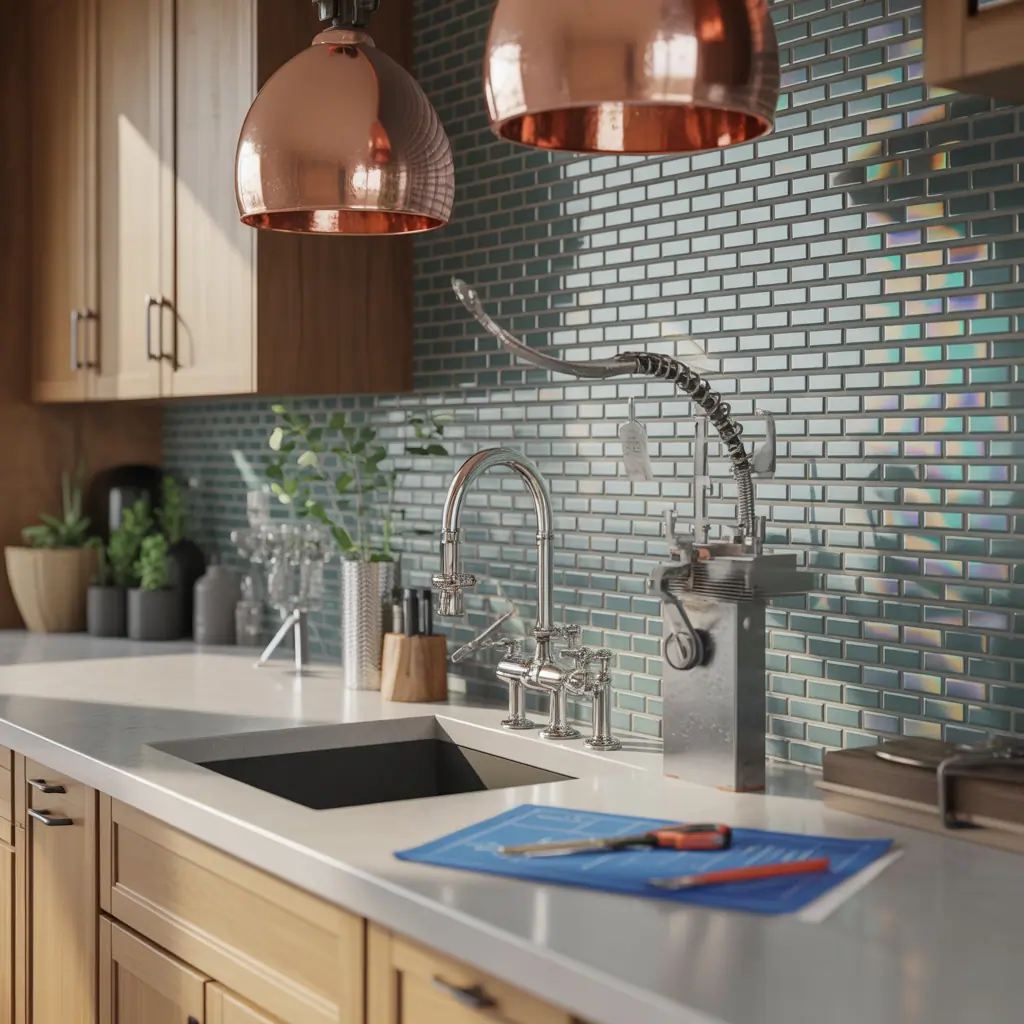 Countertop Backsplash Concept