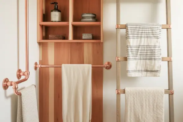 Creative Towel Storage