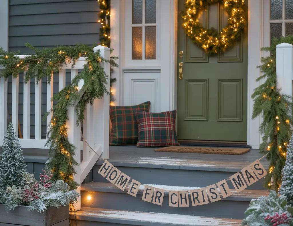 Decorating Porch Christmas Ideas: Festive Front Porch Designs & DIY Tips