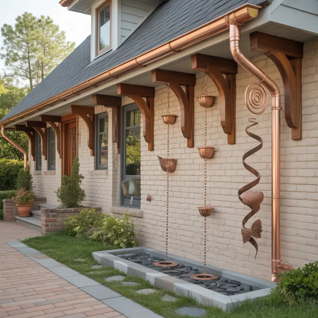 Decorative Downspout Drainage Options: Stylish Solutions for Every Home