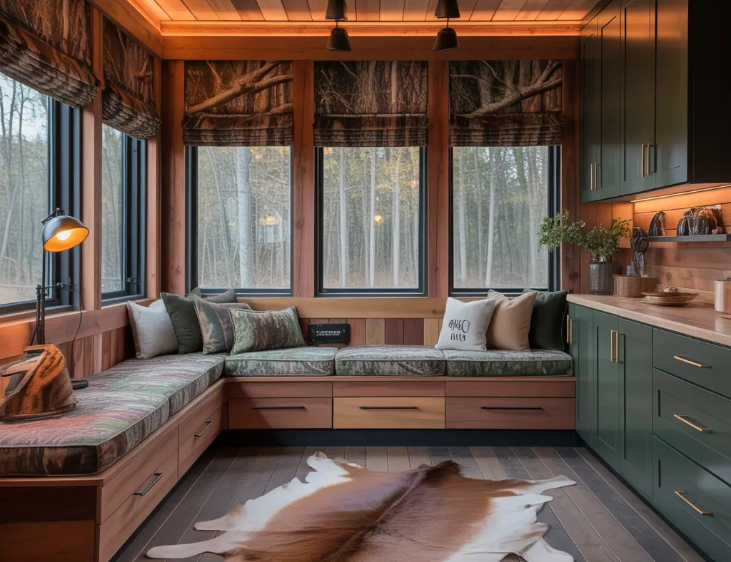 Deer Blind Interior Design Ideas: Comfortable, Camouflaged & Functional
