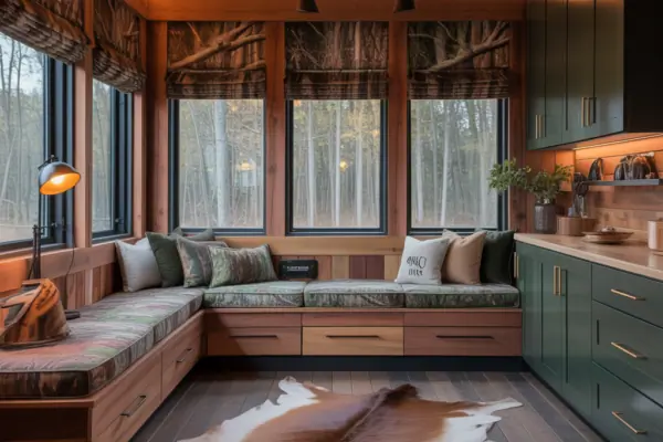 Deer Blind Interior Design Ideas: Comfortable, Camouflaged & Functional