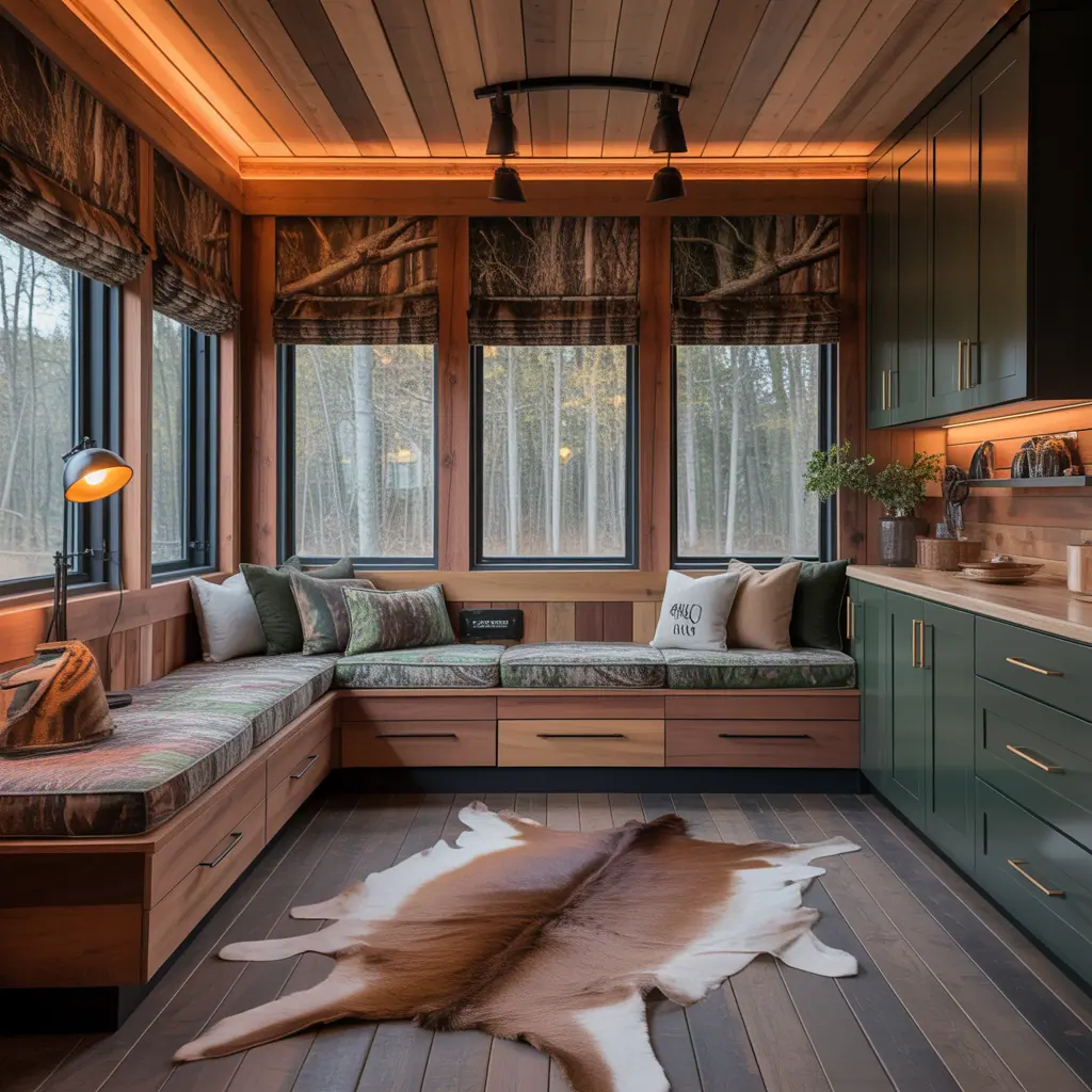 Deer Blind Interior Design Ideas: Comfortable, Camouflaged & Functional