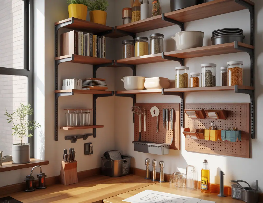 10 Practical Designs for Kitchen Rack: Easy DIY Ideas to Maximize Storage