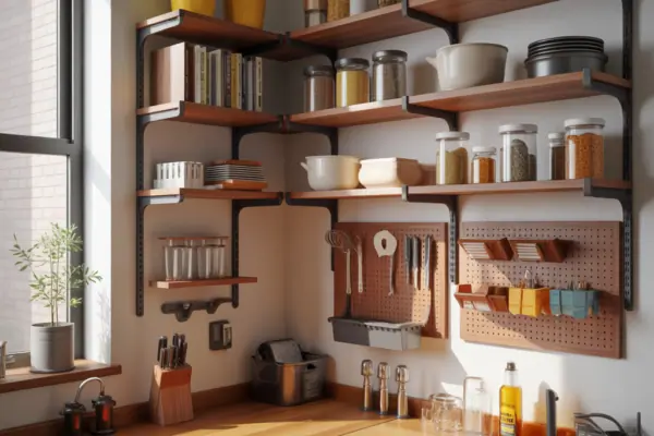 10 Practical Designs for Kitchen Rack: Easy DIY Ideas to Maximize Storage