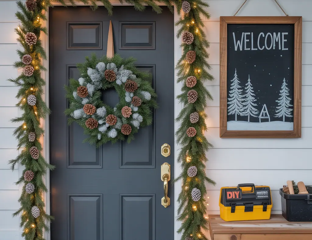 Door Decorations Winter Wonderland: DIY Ideas to Transform Your Front Door