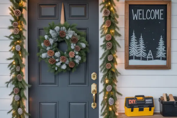 Door Decorations Winter Wonderland: DIY Ideas to Transform Your Front Door