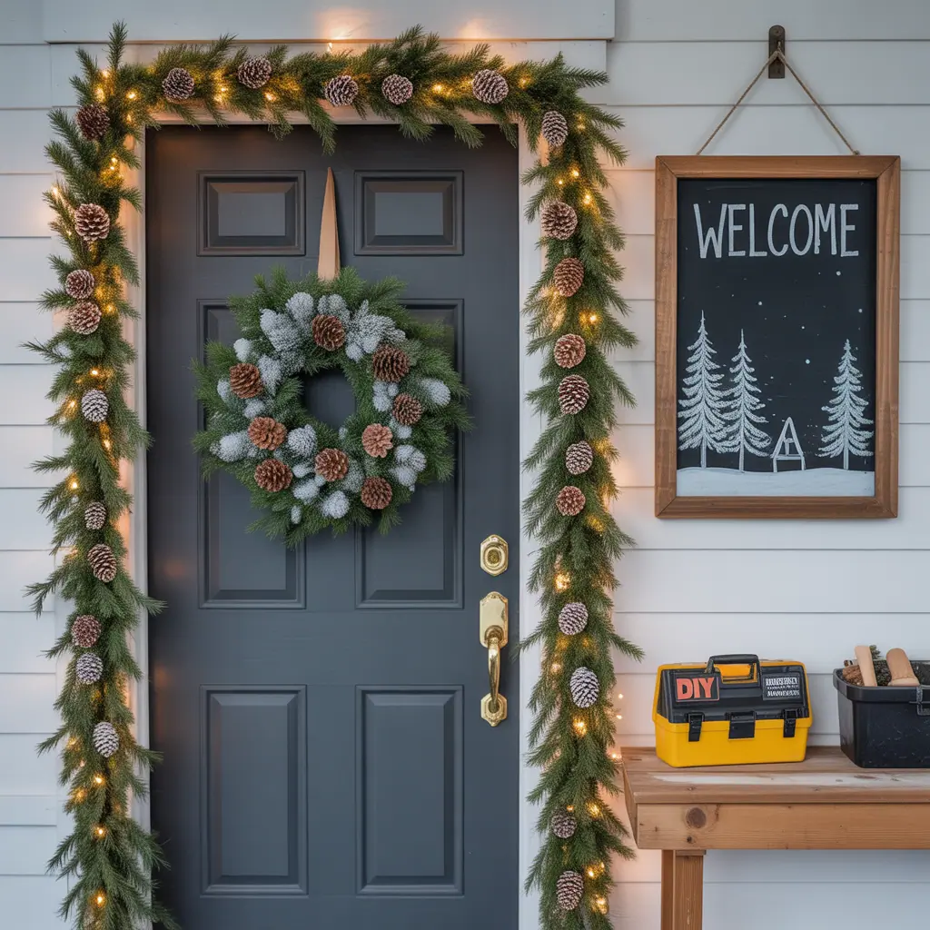 Door Decorations Winter Wonderland: DIY Ideas to Transform Your Front Door