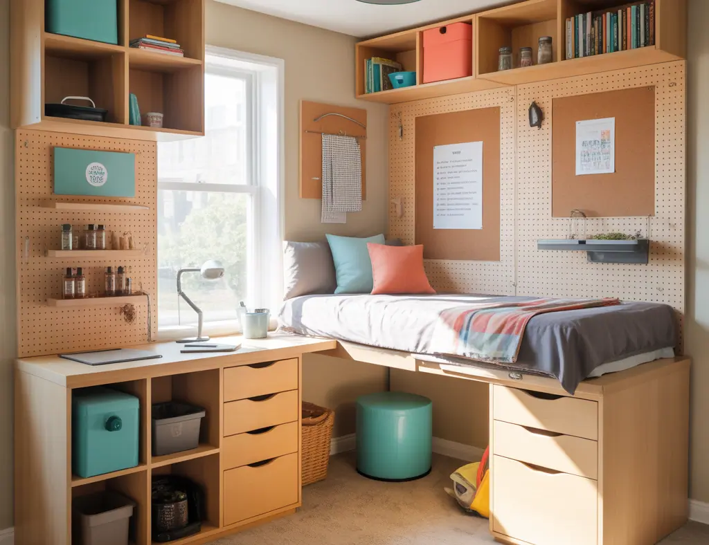 Dorm Room Organization Ideas